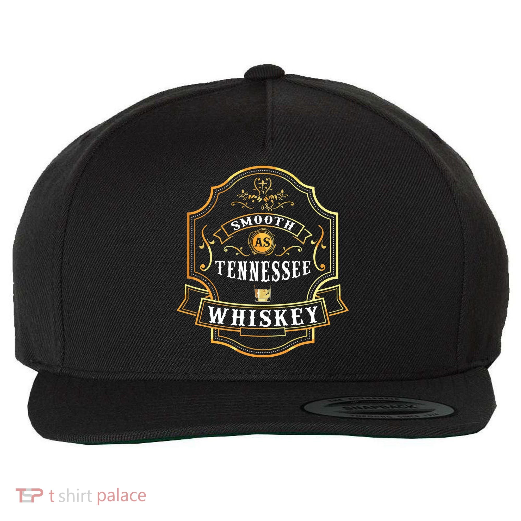 Smooth As Tennessee Whiskey Drinking Buddy Gift Idea Wool Snapback Cap