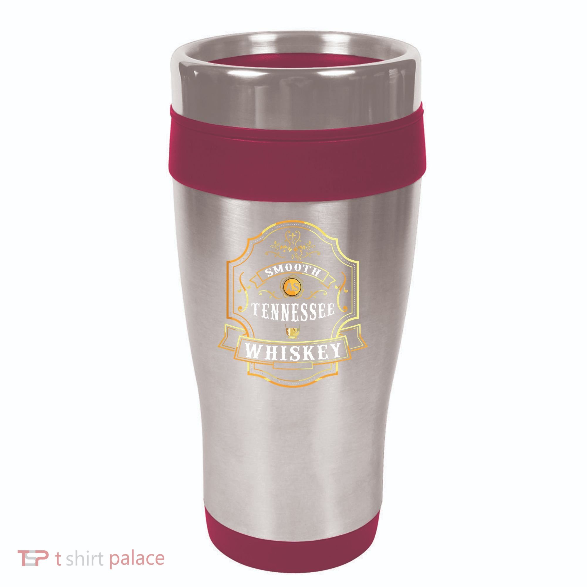 Smooth As Tennessee Whiskey Drinking Buddy Gift Idea 16oz Travel Tumbler