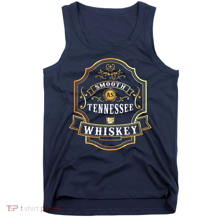 Smooth As Tennessee Whiskey Drinking Buddy Gift Idea Tank Top