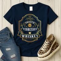 Smooth As Tennessee Whiskey Drinking Buddy Gift Idea Women's T-Shirt thumb 3