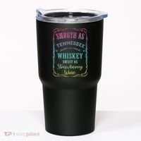 Smooth As Tennessee Whiskey Funny Humour Tee Vacation Tumbler thumb 0