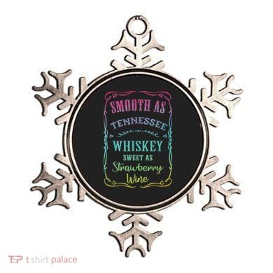 Smooth As Tennessee Whiskey Funny Humour Tee Vacation Ornament