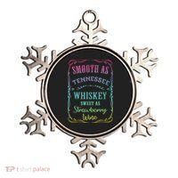 Smooth As Tennessee Whiskey Funny Humour Tee Vacation Ornament thumb 0