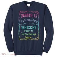 Smooth As Tennessee Whiskey Funny Humour Tee Vacation Sweatshirt thumb 0