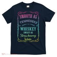 Smooth As Tennessee Whiskey Funny Humour Tee Vacation T-Shirt thumb 0