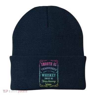 Smooth As Tennessee Whiskey Funny Humour Tee Vacation Beanie