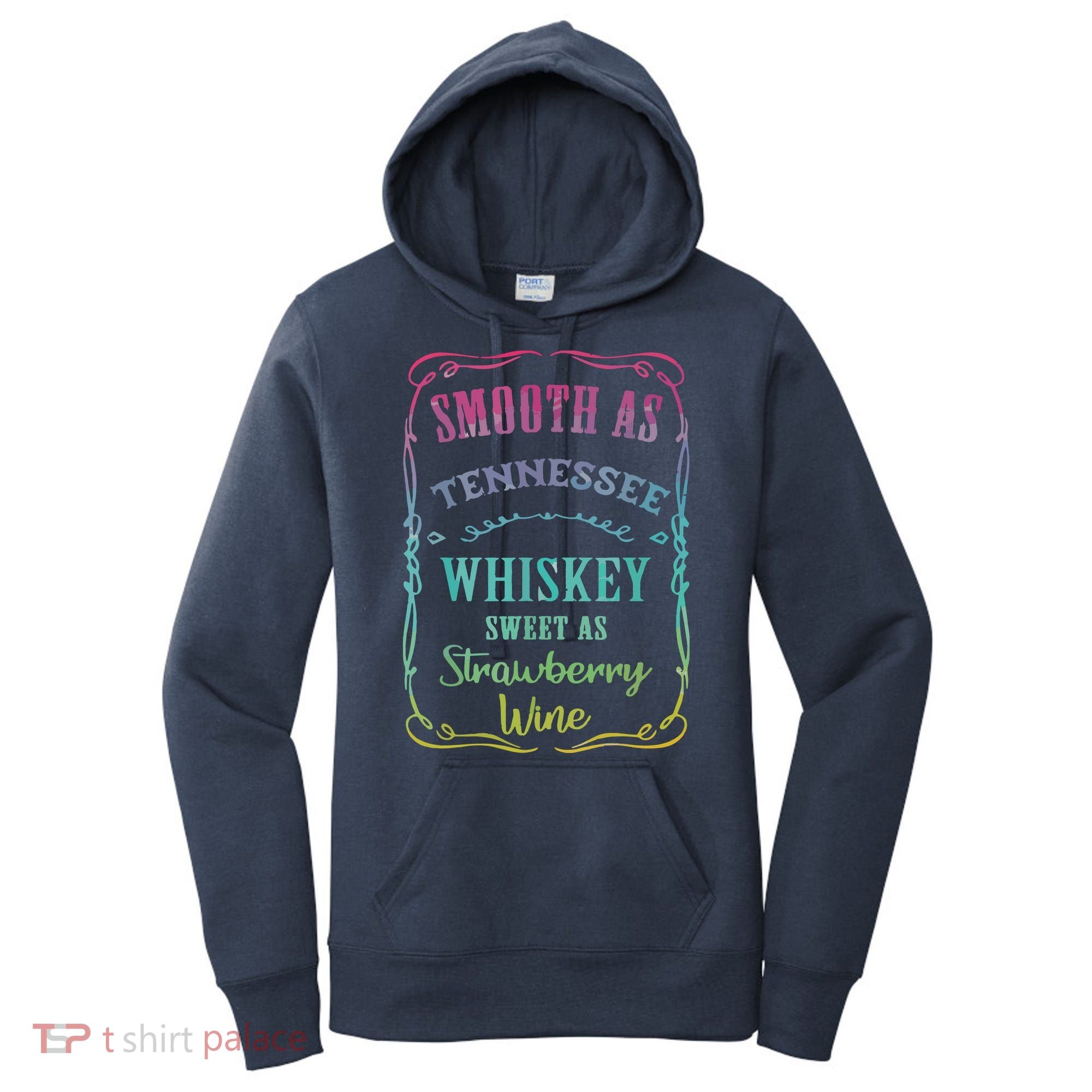Smooth As Tennessee Whiskey Funny Humour Tee Vacation Women's Hoodie