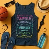 Smooth As Tennessee Whiskey Funny Humour Tee Vacation Tank Top thumb 4