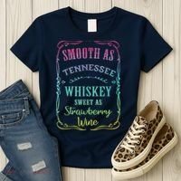Smooth As Tennessee Whiskey Funny Humour Tee Vacation Women's T-Shirt thumb 3