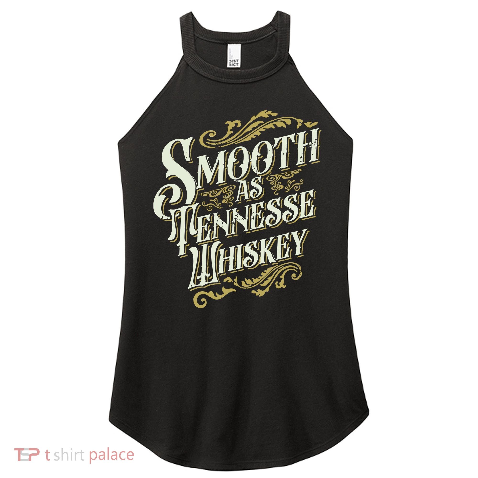 Smooth As Tennessee Whiskey Women's Perfect Tri Rocker Tank