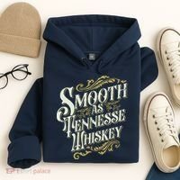 Smooth As Tennessee Whiskey Hoodie thumb 4