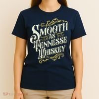 Smooth As Tennessee Whiskey T-Shirt thumb 4