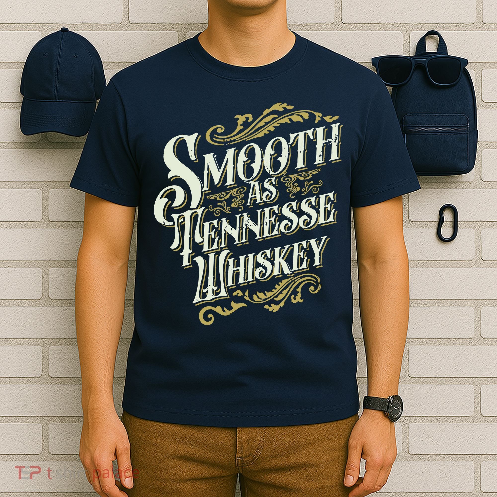 Smooth As Tennessee Whiskey T-Shirt