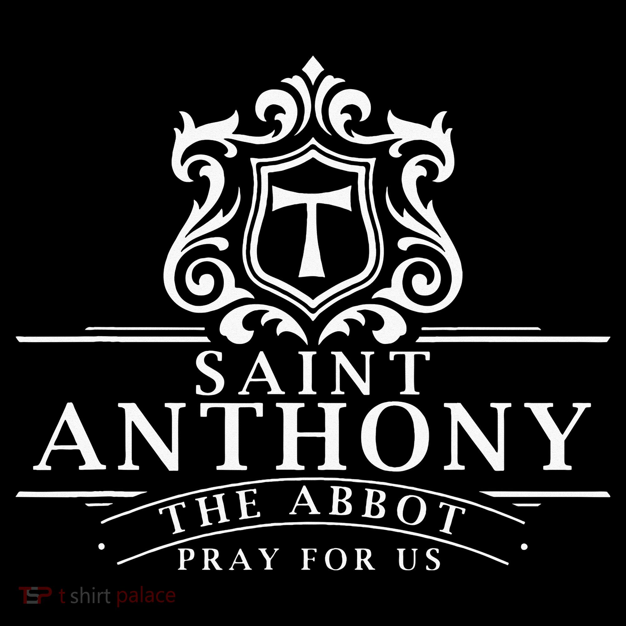 St Anthony The Abbot Great Monk Catholic Saints Skin Coaster