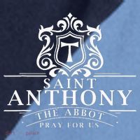 St Anthony The Abbot Great Monk Catholic Saints Skin Raglan Baseball Sleeve Shirt thumb 2