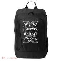 Smooth As Tennessee Whiskey Sweet As Strawberry Wine City Backpack thumb 0