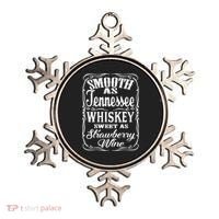 Smooth As Tennessee Whiskey Sweet As Strawberry Wine Ornament thumb 0