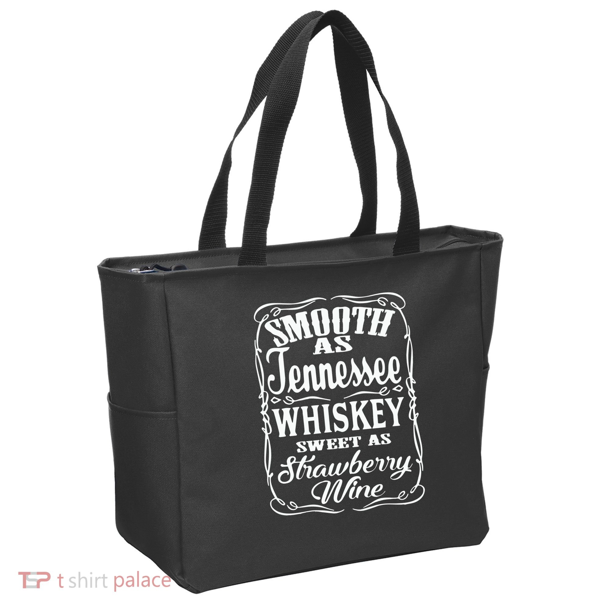 Smooth As Tennessee Whiskey Sweet As Strawberry Wine Tote Bag