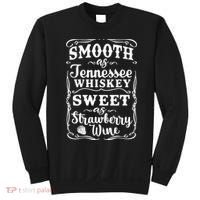 Smooth As Tennessee Whiskey Country Music Sweatshirt thumb 0