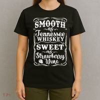 Smooth As Tennessee Whiskey Country Music T-Shirt thumb 4