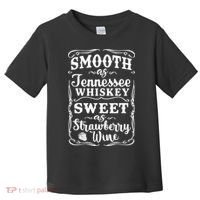 Smooth As Tennessee Whiskey Country Music Toddler T-Shirt thumb 0