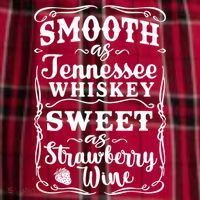 Smooth As Tennessee Whiskey Country Music Men's Flannel Plaid Pajama Pants thumb 2
