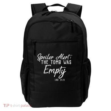 Spoiler Alert The Tomb Was Empty Christianity Backpack