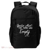 Spoiler Alert The Tomb Was Empty Christianity Backpack thumb 0