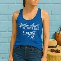 Spoiler Alert The Tomb Was Empty Christianity Women's Tank Top thumb 2