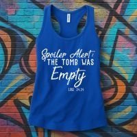 Spoiler Alert The Tomb Was Empty Christianity Women's Tank Top thumb 3