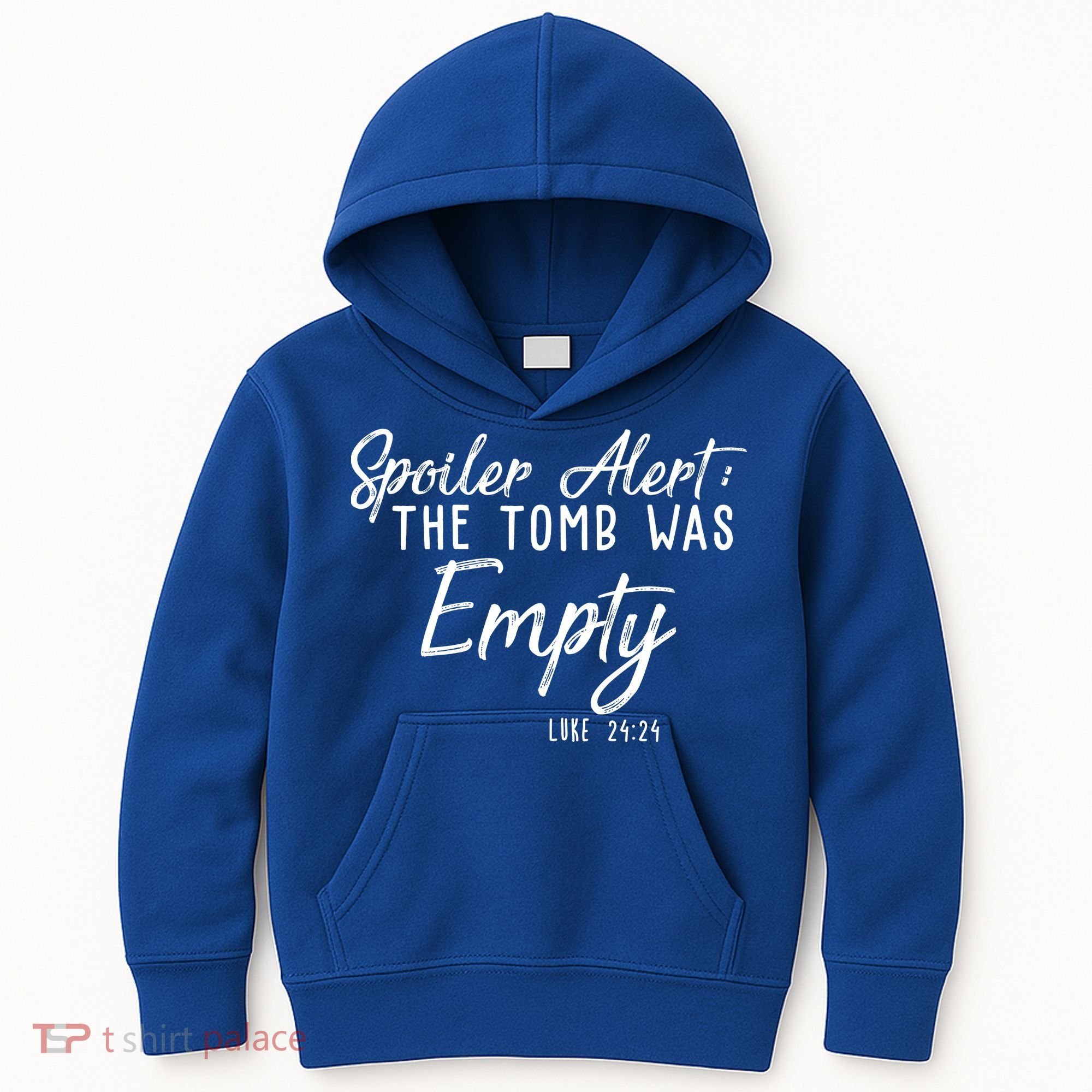 Spoiler Alert The Tomb Was Empty Christianity Kids Hoodie