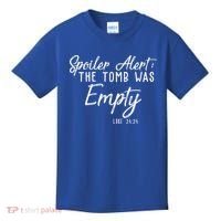 Spoiler Alert The Tomb Was Empty Christianity Kids T-Shirt thumb 0