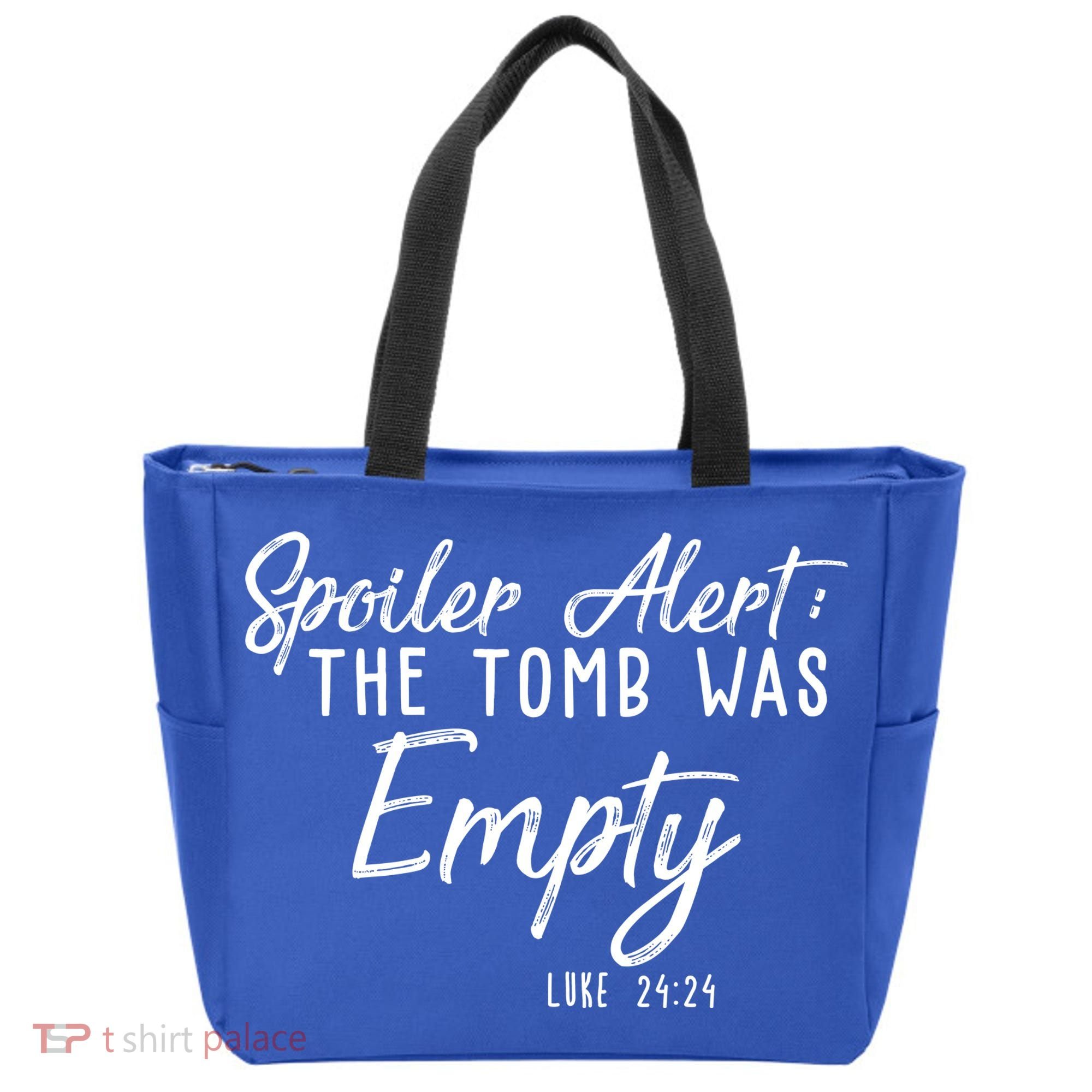 Spoiler Alert The Tomb Was Empty Christianity Tote Bag