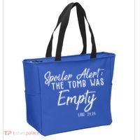 Spoiler Alert The Tomb Was Empty Christianity Tote Bag thumb 2