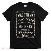 Smooth As Tennessee Whiskey Funny Humour Vacation T-Shirt thumb 0