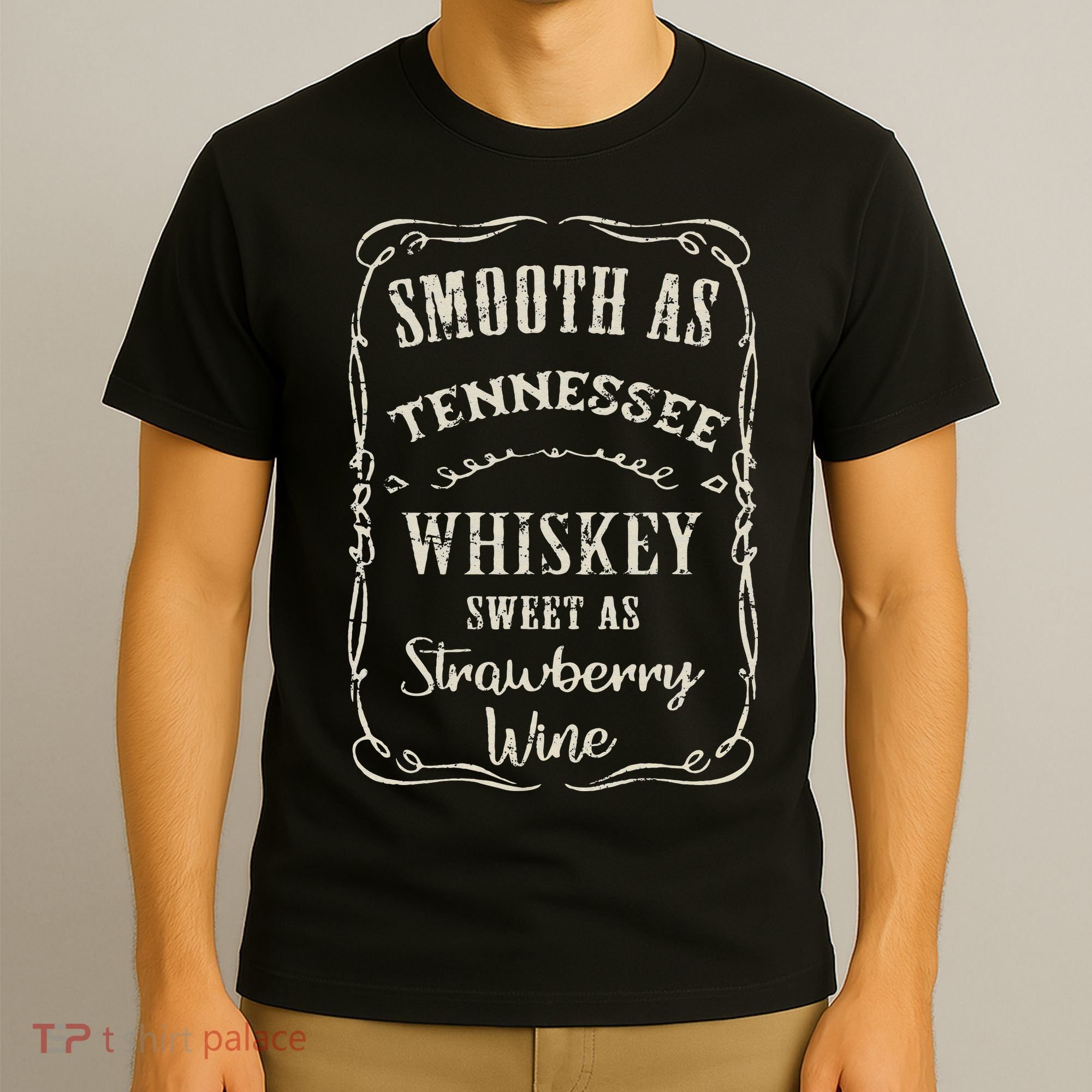 Smooth As Tennessee Whiskey Funny Humour Vacation T-Shirt