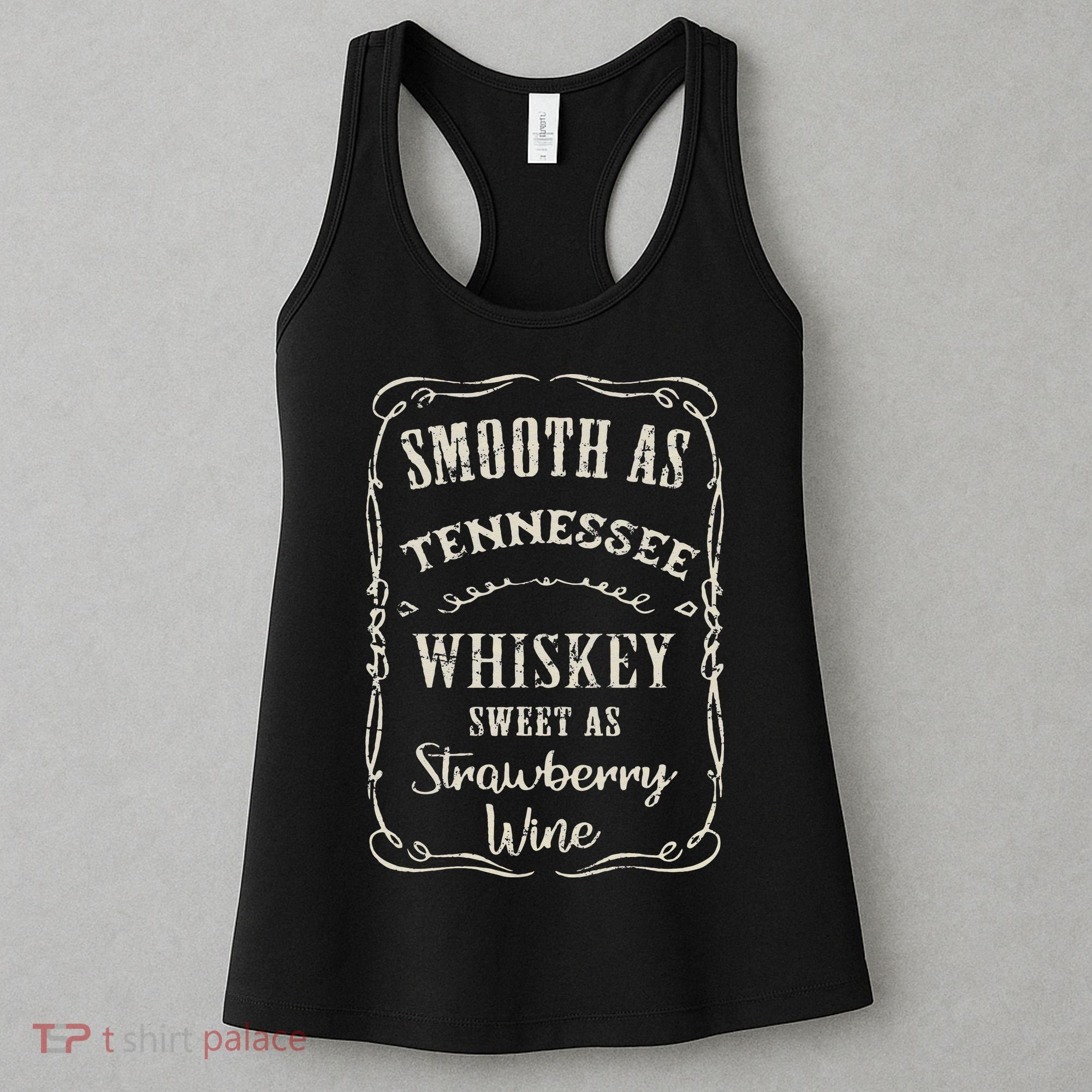 Smooth As Tennessee Whiskey Funny Humour Vacation Women's Tank Top