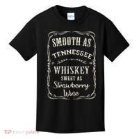 Smooth As Tennessee Whiskey Funny Humour Vacation Kids T-Shirt thumb 0