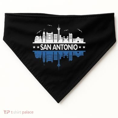 San Antonio Texas San Antonio Gift USA-Made Doggie Bandana