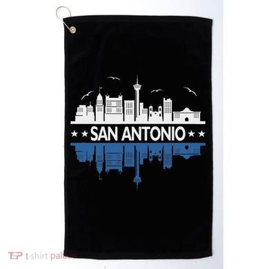 San Antonio Texas San Antonio Gift Golf Towel