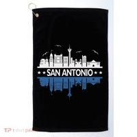 San Antonio Texas San Antonio Gift Golf Towel thumb 0