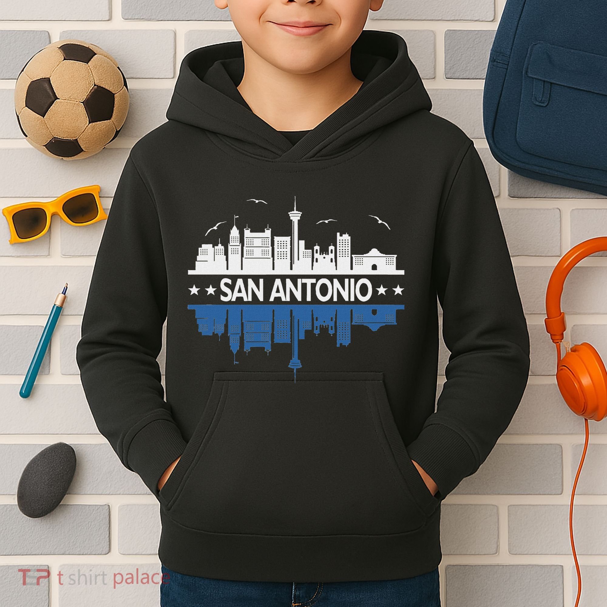 San Antonio Texas San Antonio Gift Kids Hoodie