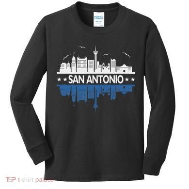 San Antonio Texas San Antonio Gift Kids Long Sleeve Shirt