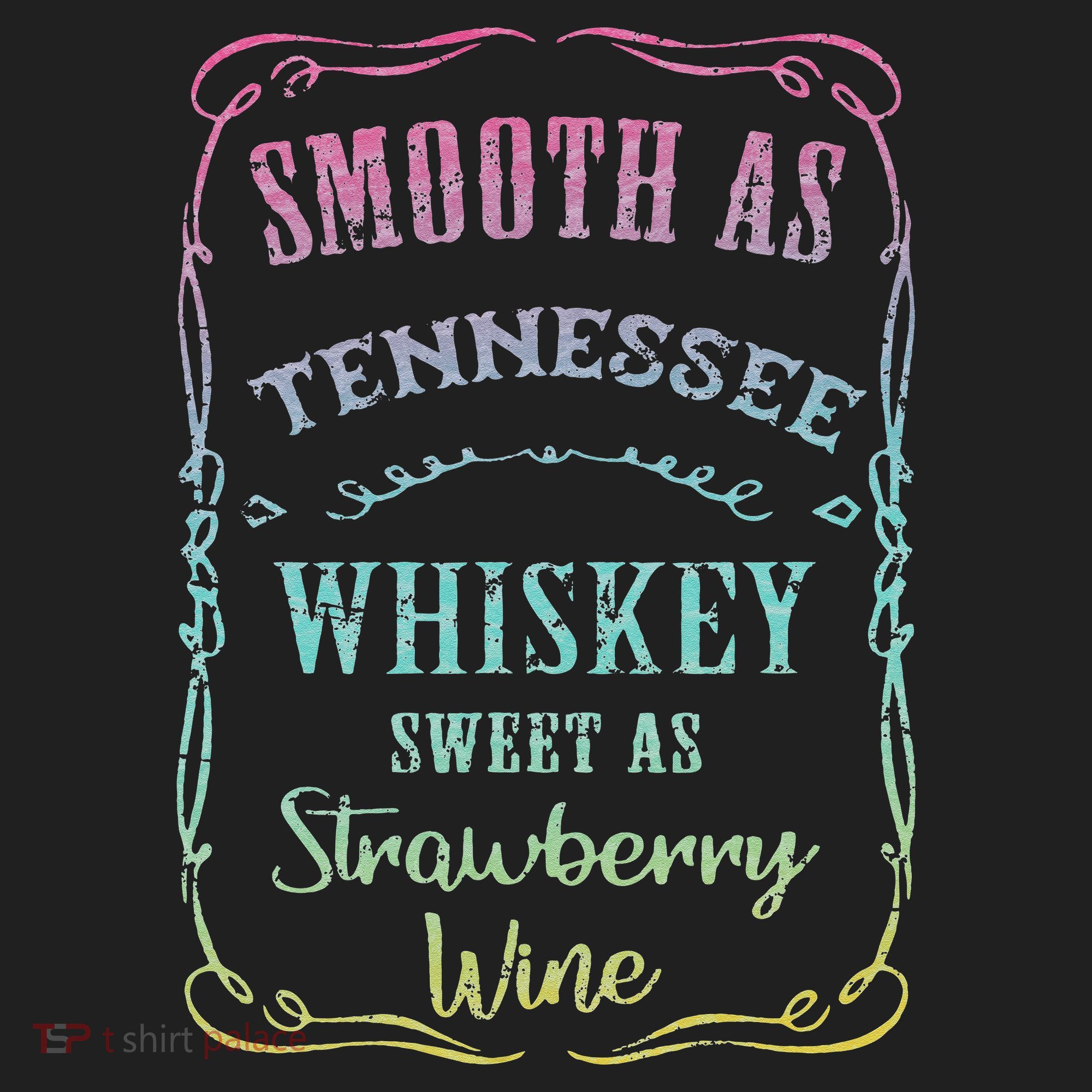 Smooth as Tennessee Whiskey Funny Vacation Women's Sweatshirt