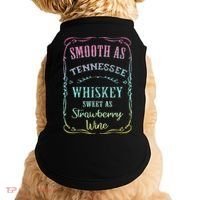 Smooth as Tennessee Whiskey Funny Vacation Doggie Tank thumb 0