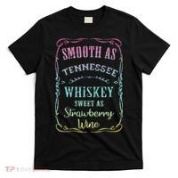 Smooth as Tennessee Whiskey Funny Vacation T-Shirt thumb 0