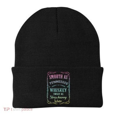 Smooth as Tennessee Whiskey Funny Vacation Beanie