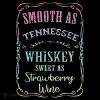 Smooth as Tennessee Whiskey Funny Vacation Women's Hoodie thumb 2
