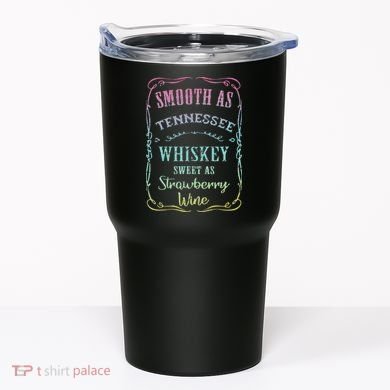 Smooth as Tennessee Whiskey Funny Vacation Tumbler