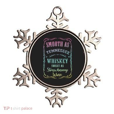 Smooth as Tennessee Whiskey Funny Vacation Ornament